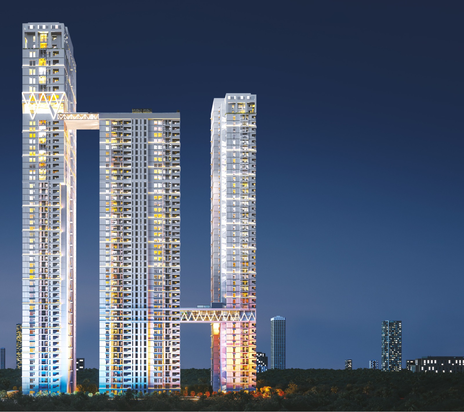 Luxury High Rise 3 4 5 BHK Apartments In Hyderabad TheTrilight   Mobile Gb 